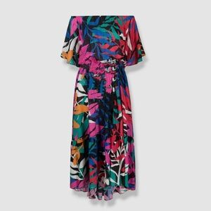 Eres off the shoulder floral dress, S/M
